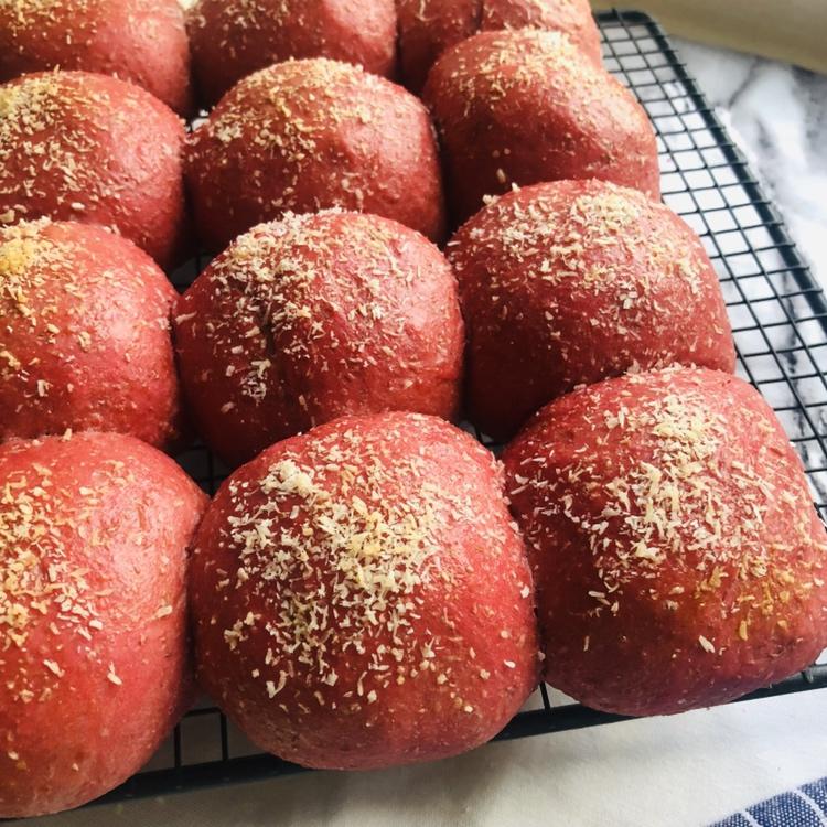 甜菜根小餐包--饼子自创