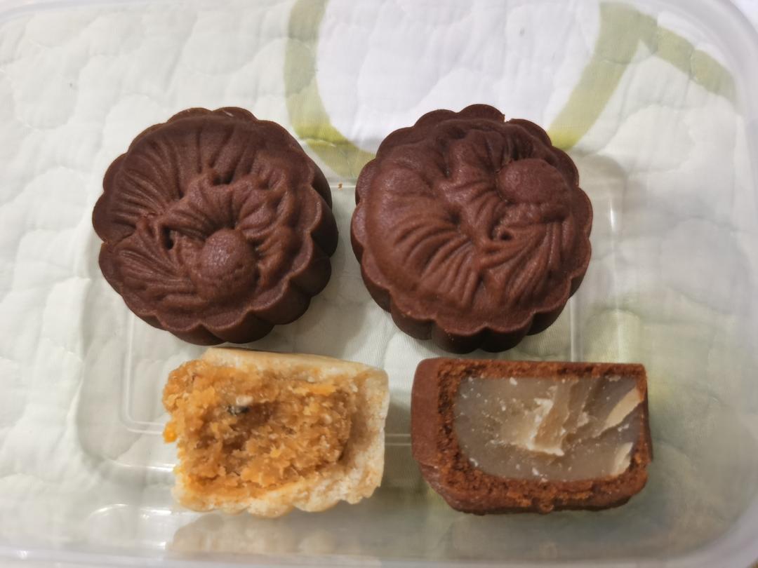 黑（红）糖月饼