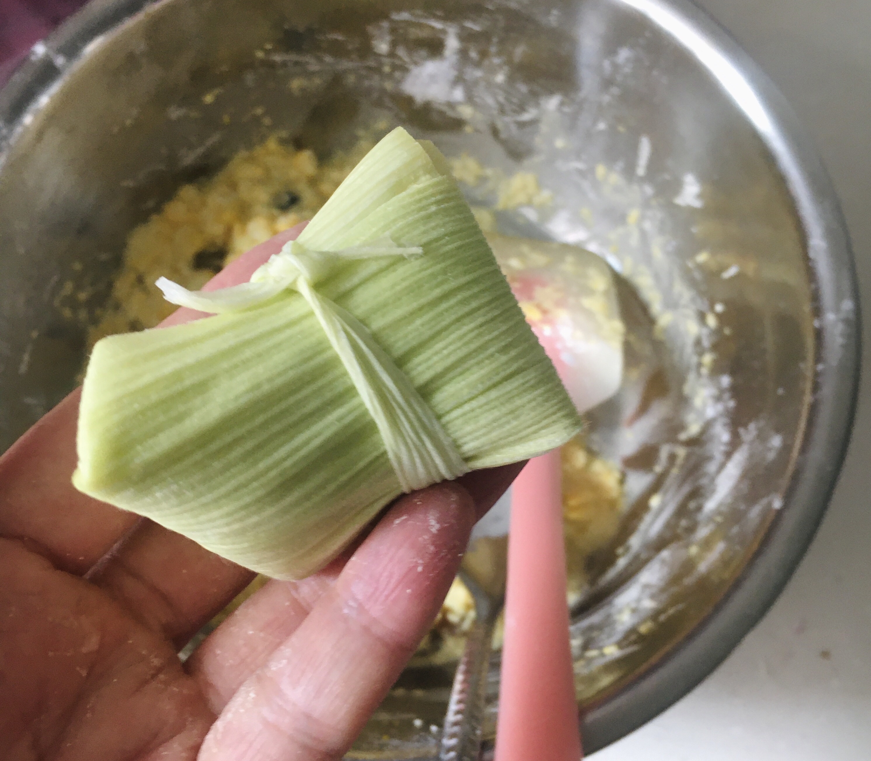 鲜玉米的花样吃法⋯⋯迷你版鲜玉米粽的做法 步骤21