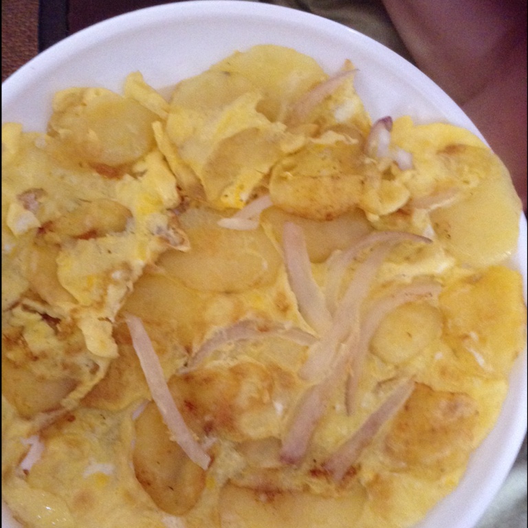 西班牙土豆煎蛋饼
