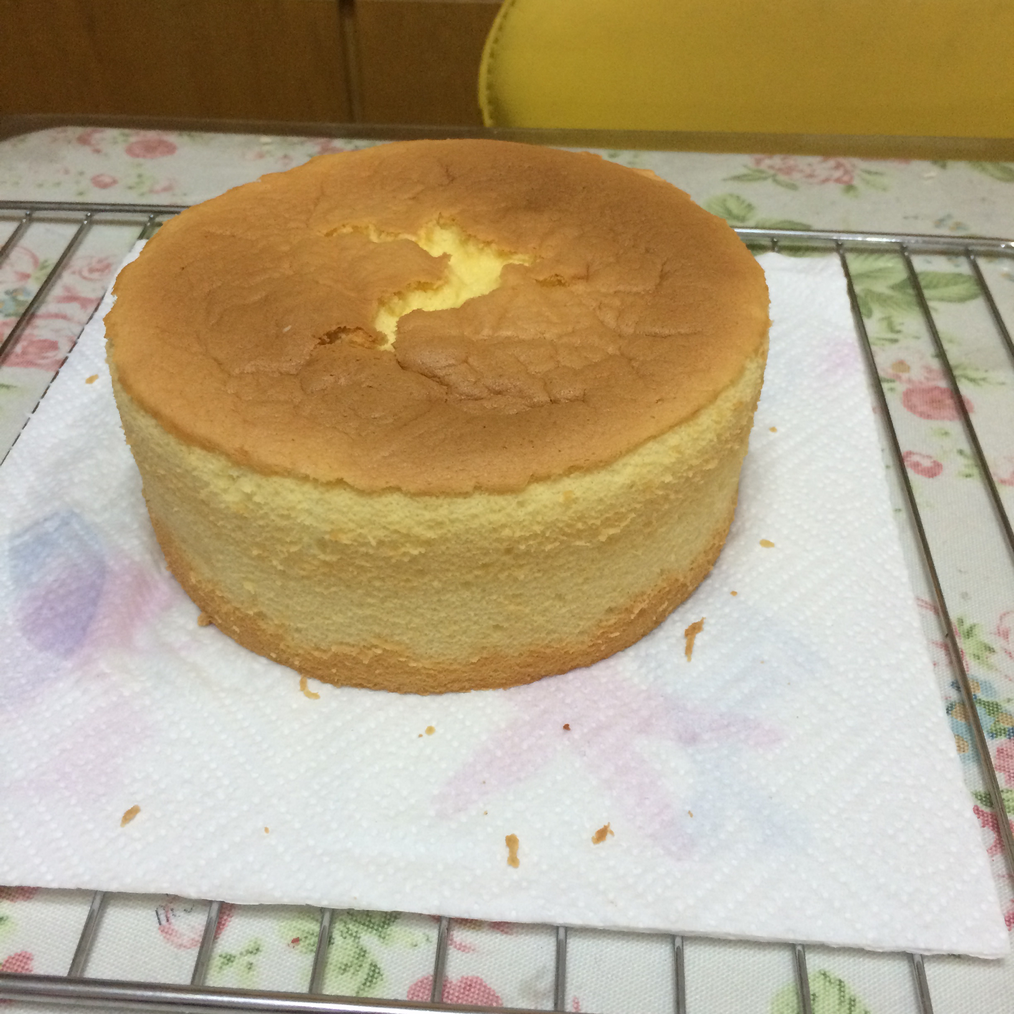 《Tinrry+》戚风蛋糕（6寸配方）（基础、超详细教程）