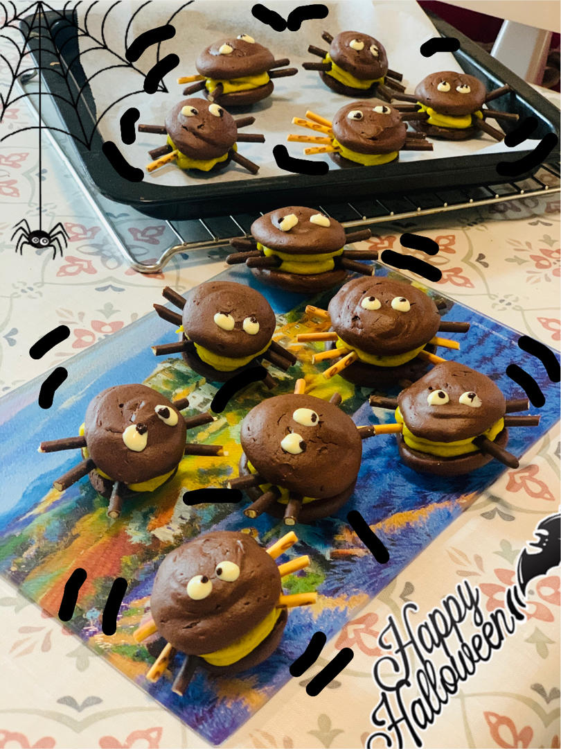 万圣节🎃蜘蛛🕷️巧克力派