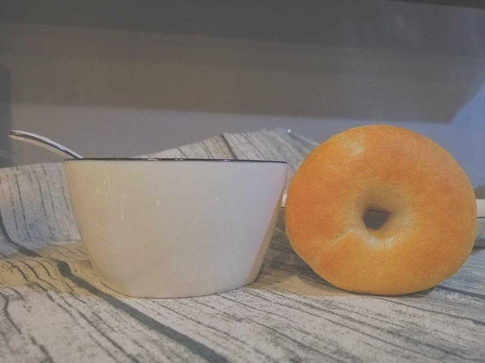 无需出膜的黑豆浆贝果