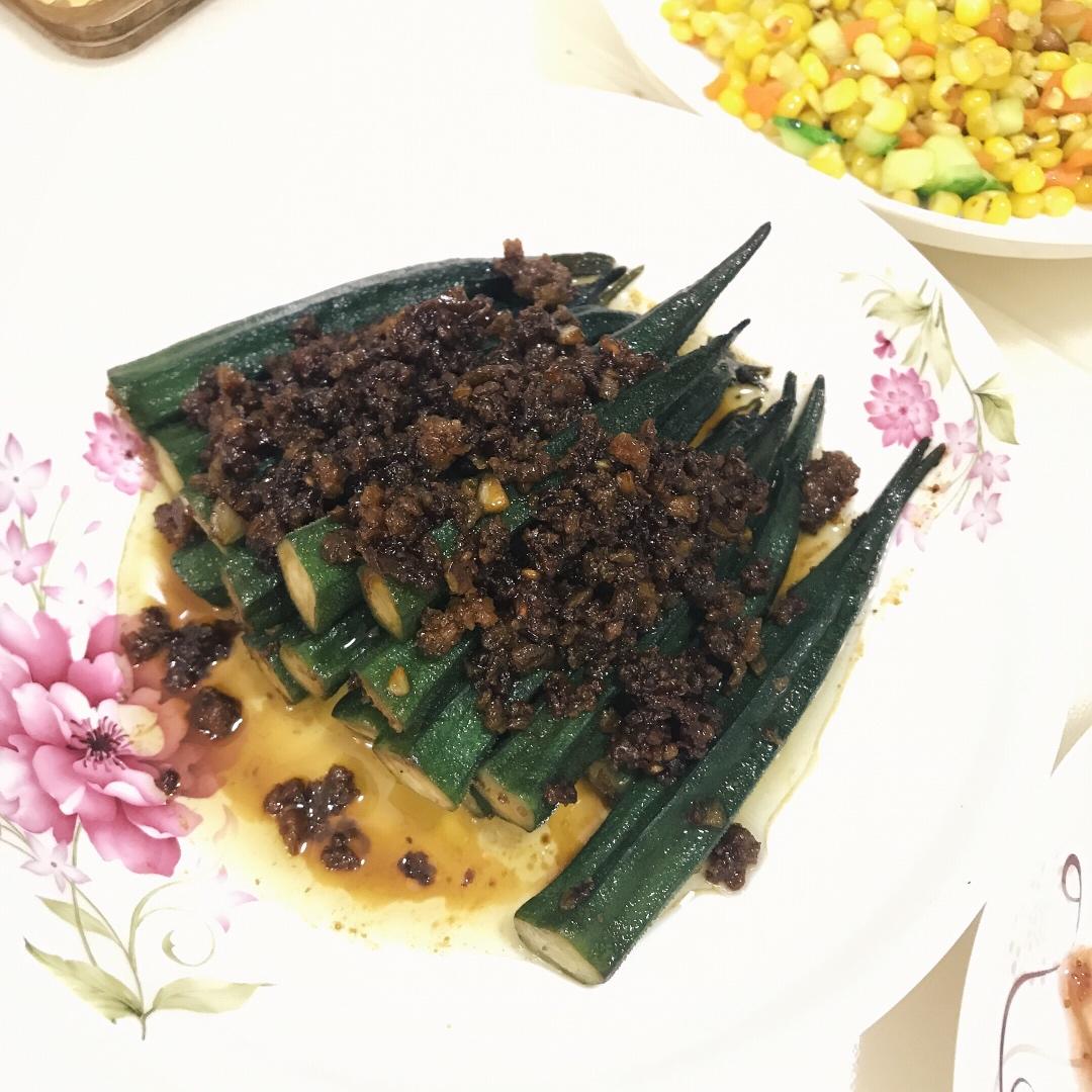 ‼️从此爱上秋葵‼️
白灼秋葵