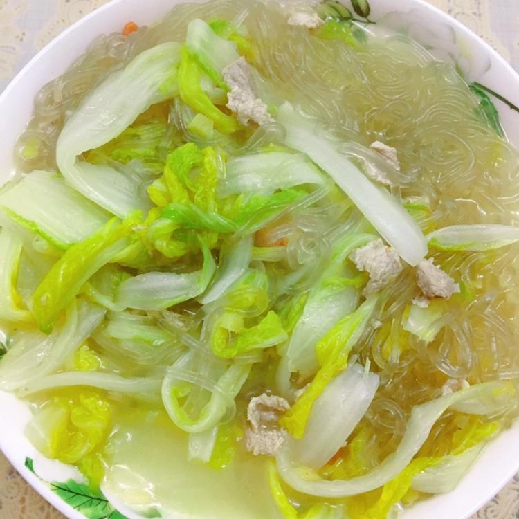 上汤粉丝娃娃菜