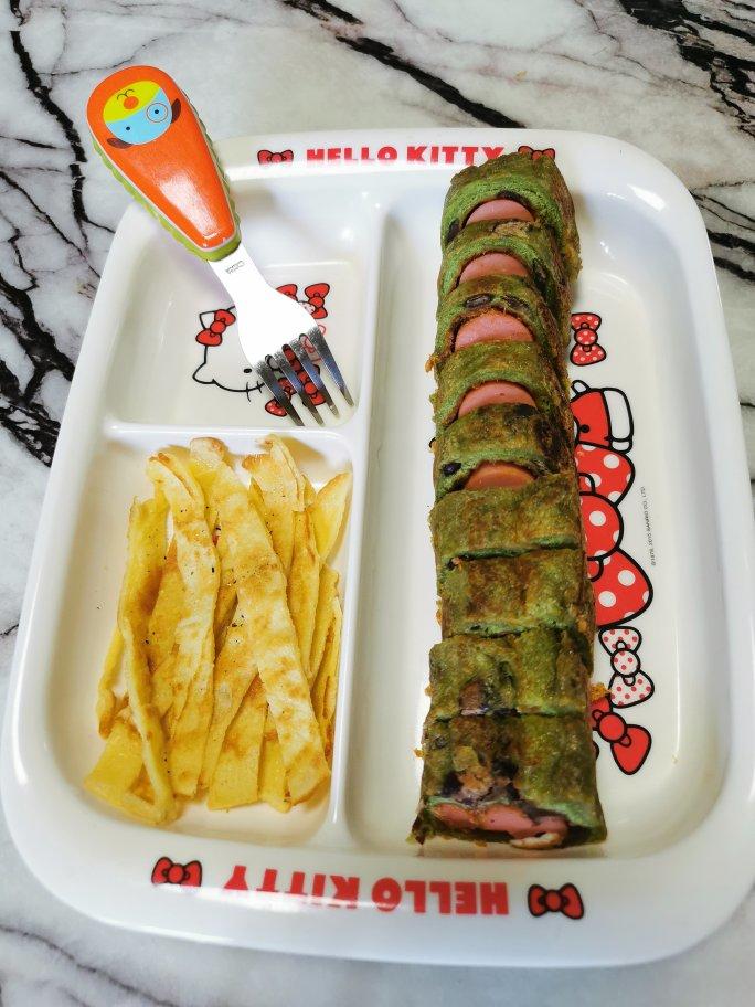 吐司的N种吃法：这可能是最简单的那一种（火腿吐司卷）