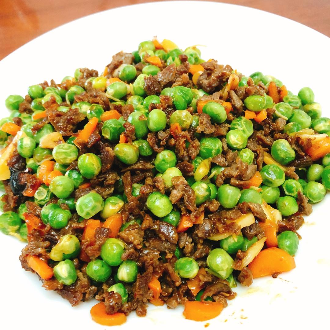 青豆炒肉