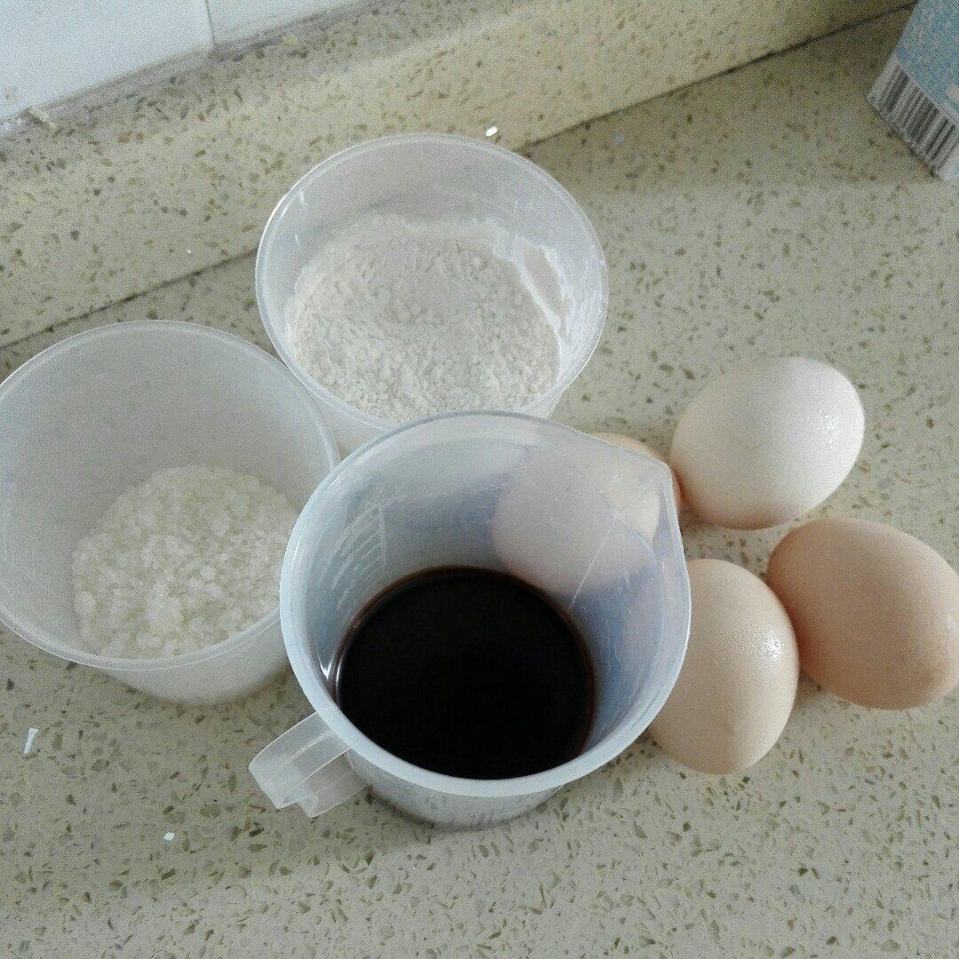 巧克力酱戚风蛋糕