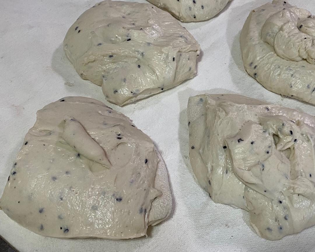 【鲁邦种】隔夜黑芝麻法棍的做法 步骤8