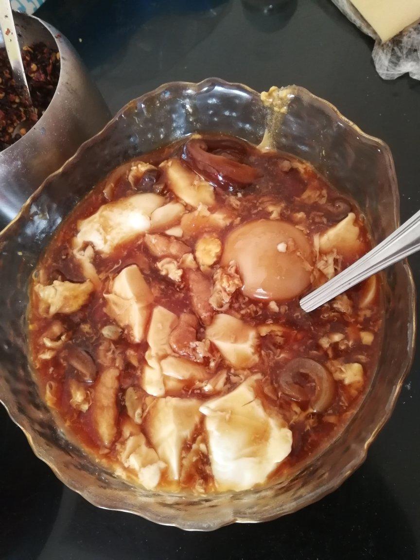 鲜香卤汁豆腐脑
