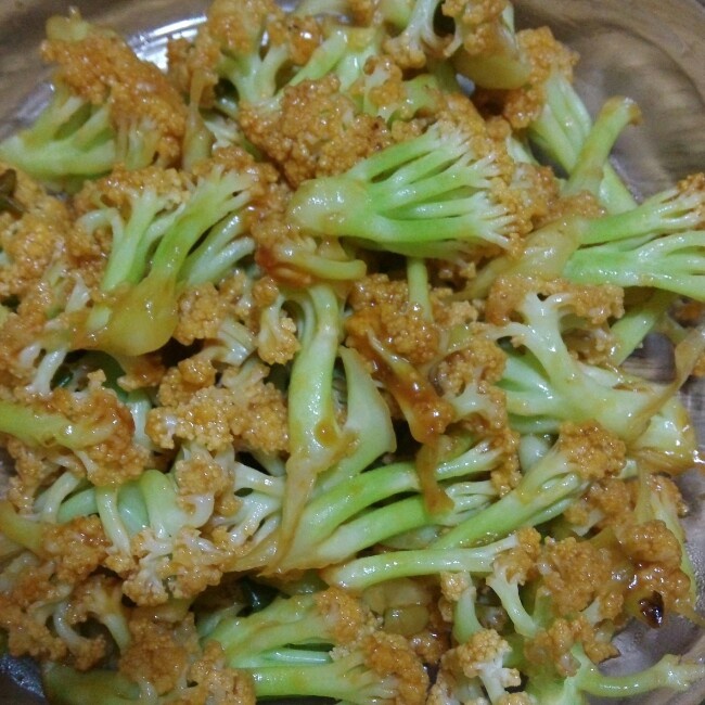 duduma做的番茄酱焖菜花