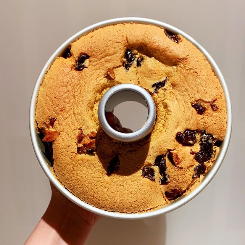 红糖桂圆戚风蛋糕