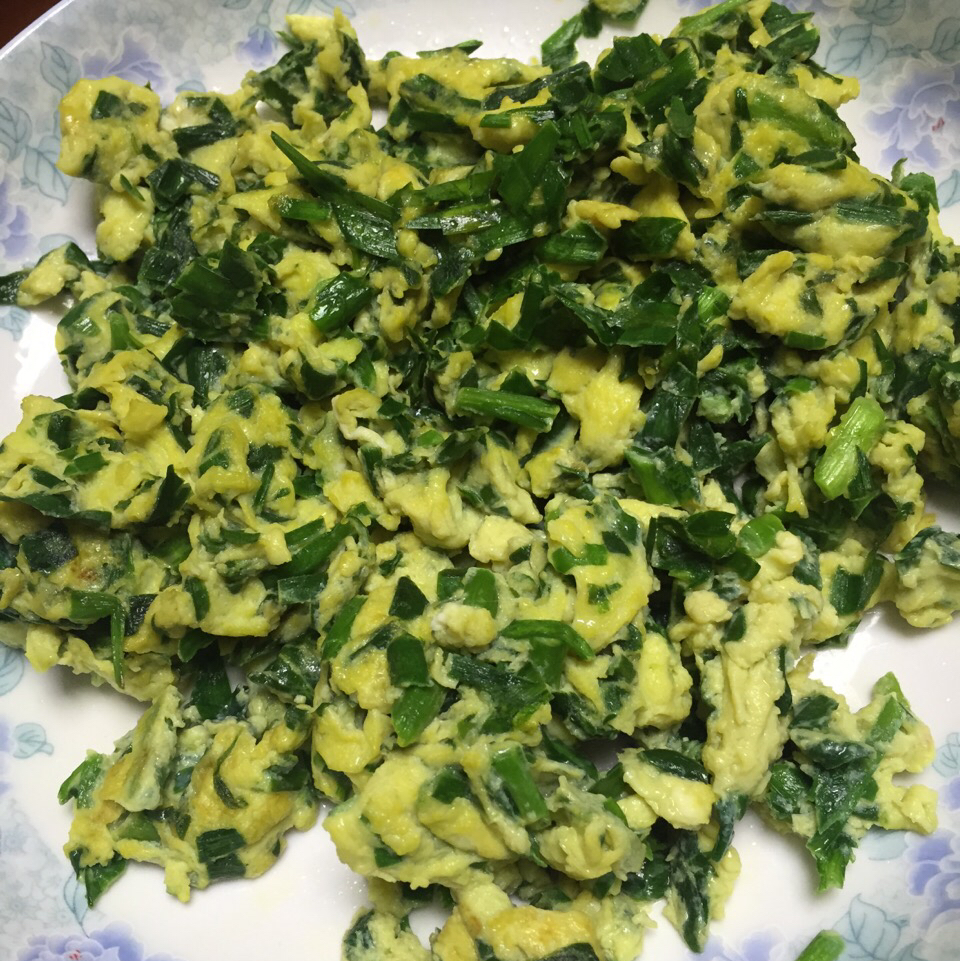 韭菜炒鸡蛋