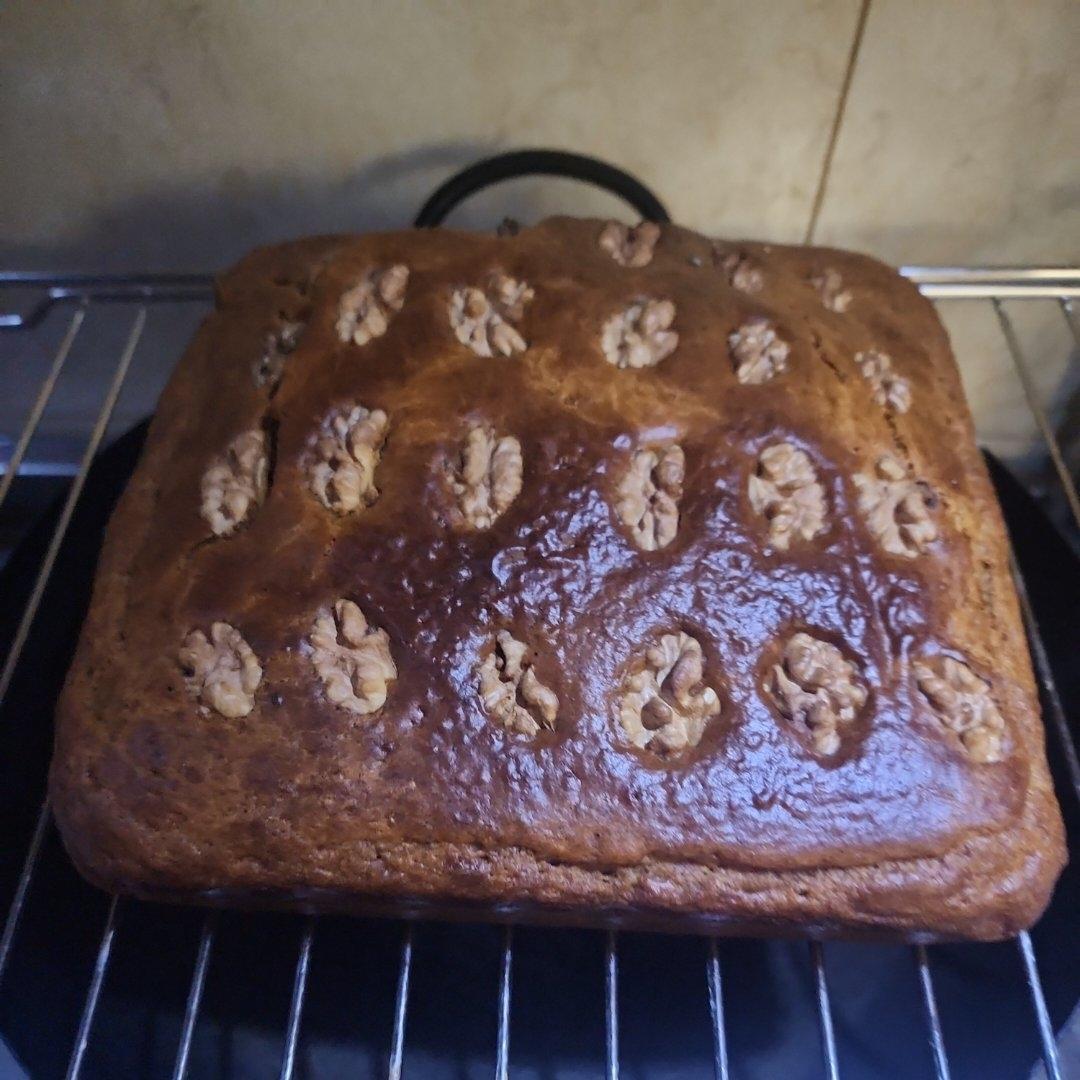 香蕉核桃蛋糕（低油少糖健康版）