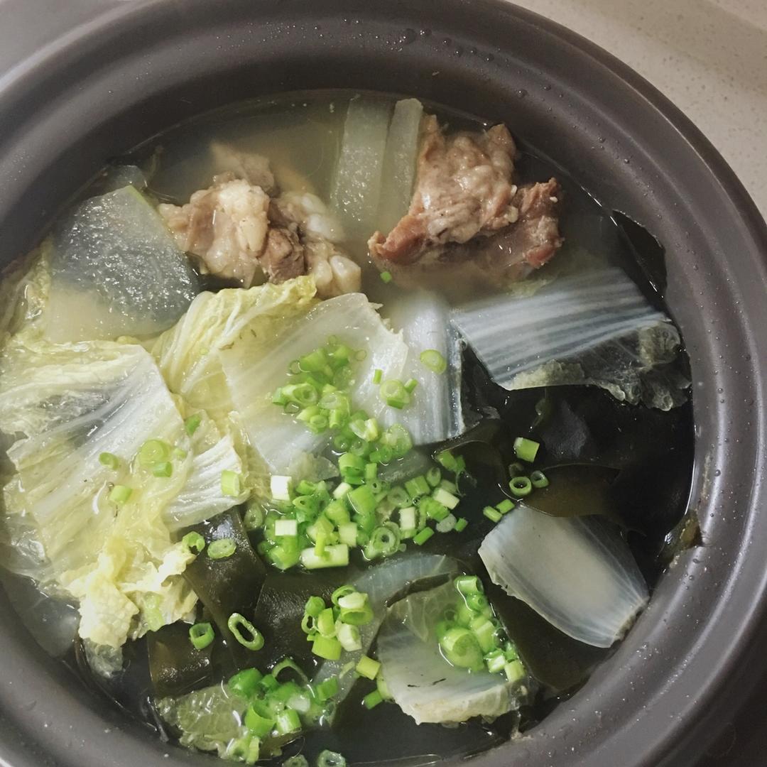 冬瓜海带排骨汤