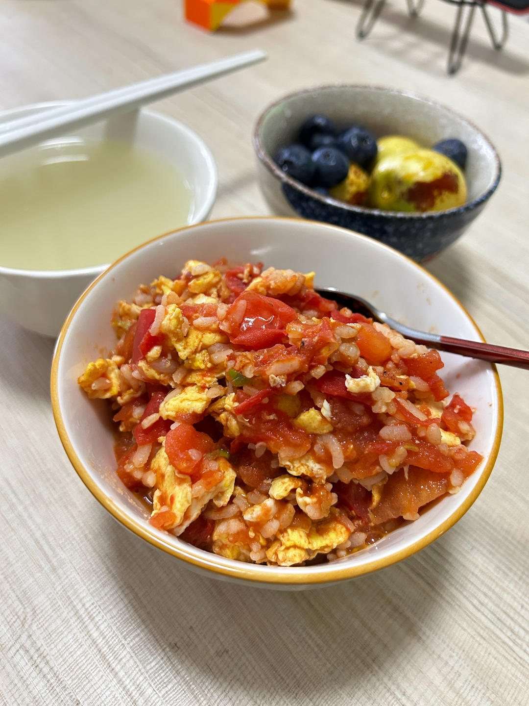 番茄蛋炒饭