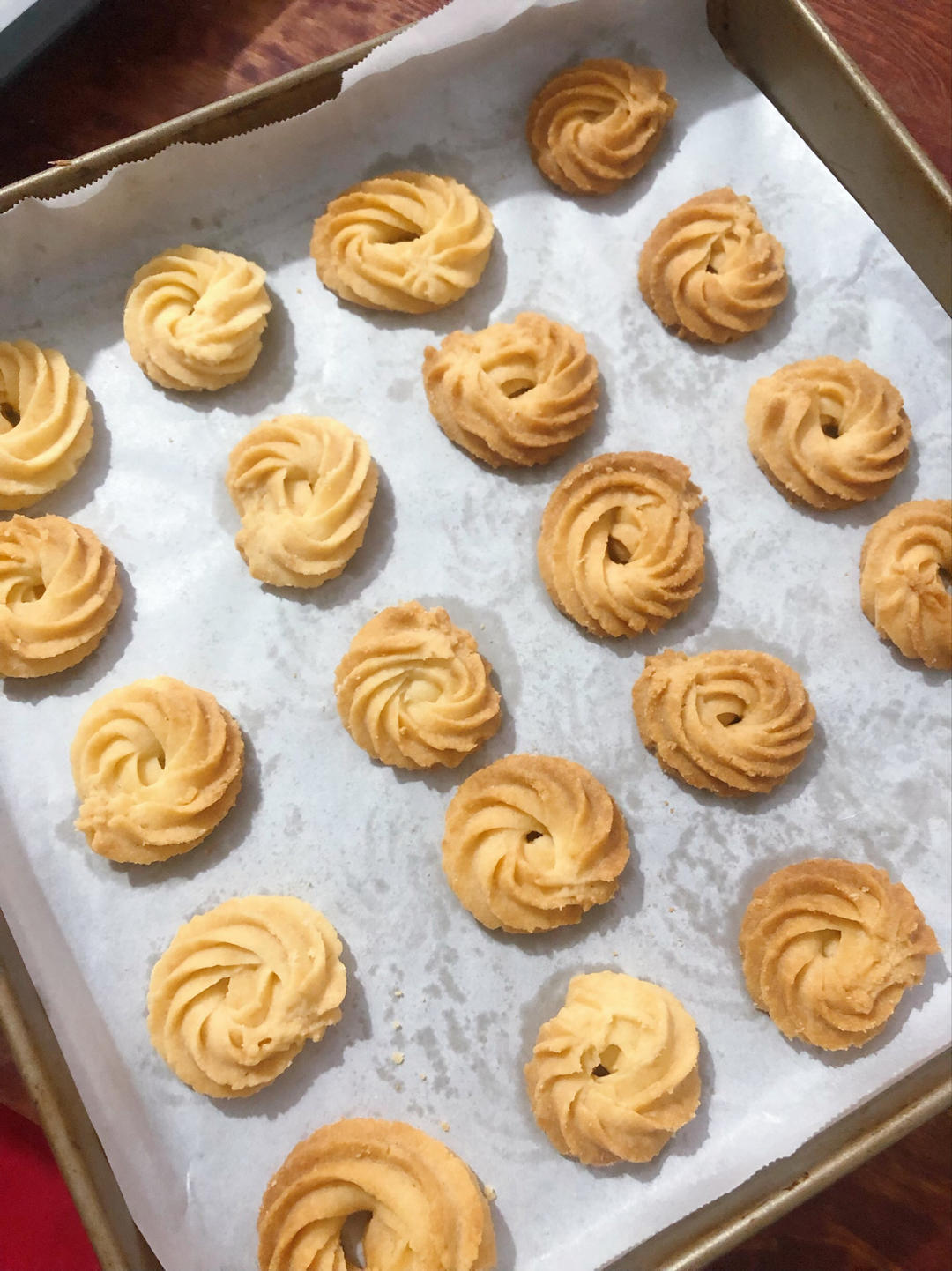 超级酥香的奶香曲奇