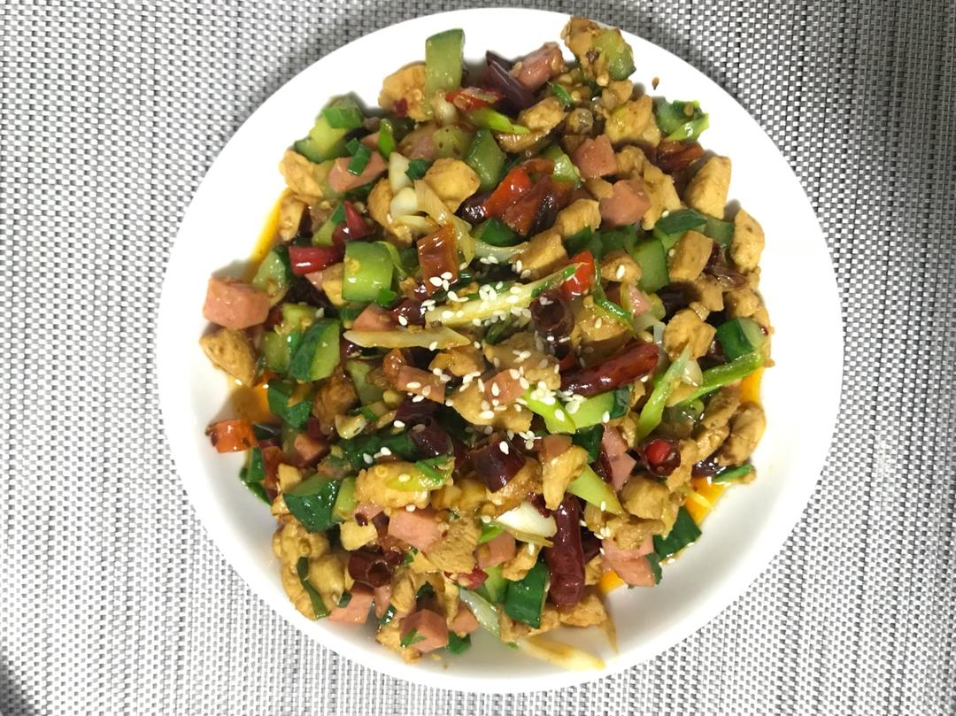 家庭改良版宫爆鸡丁