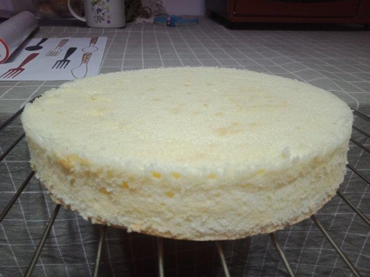 8寸 戚风蛋糕 生日蛋糕胚