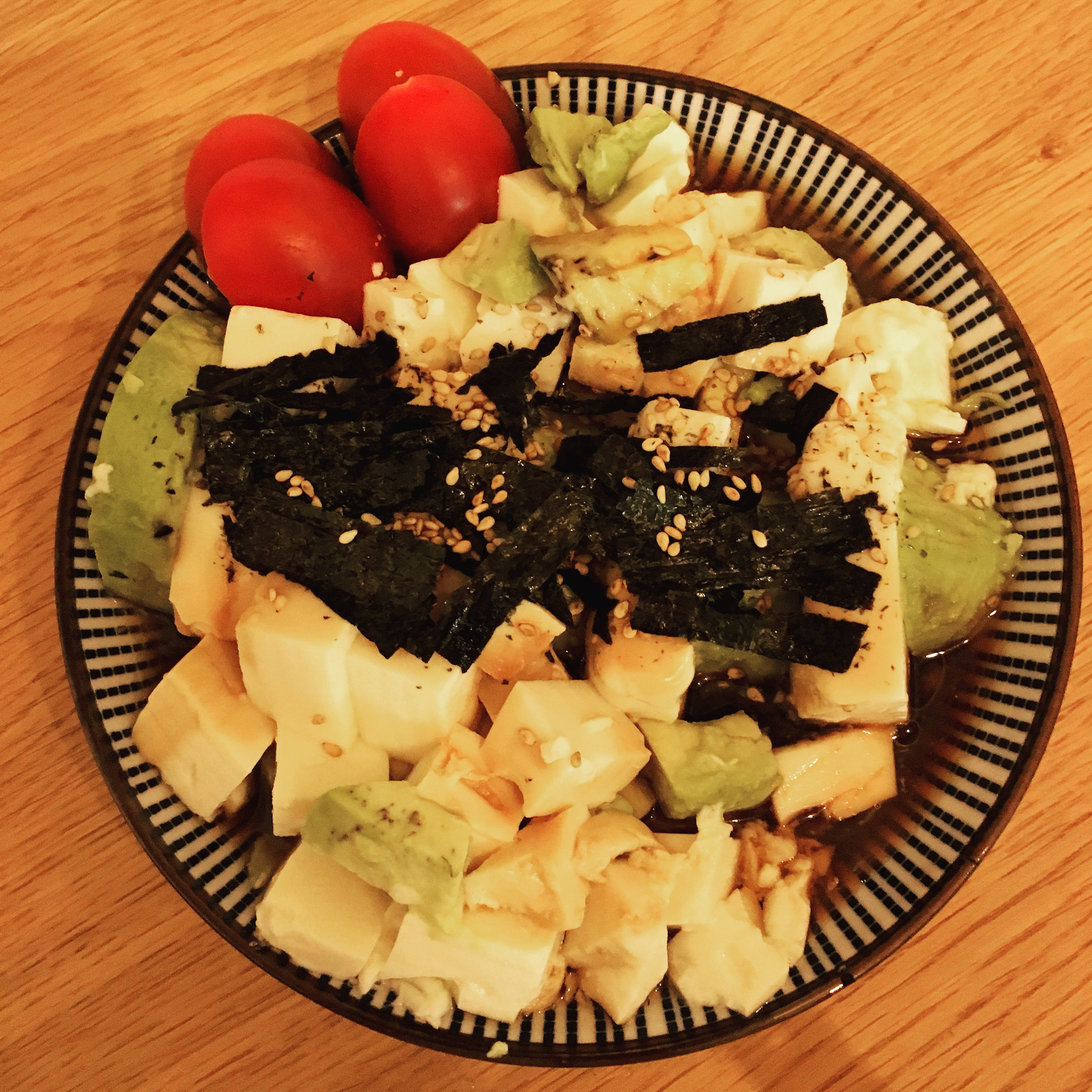 牛油果豆腐沙拉