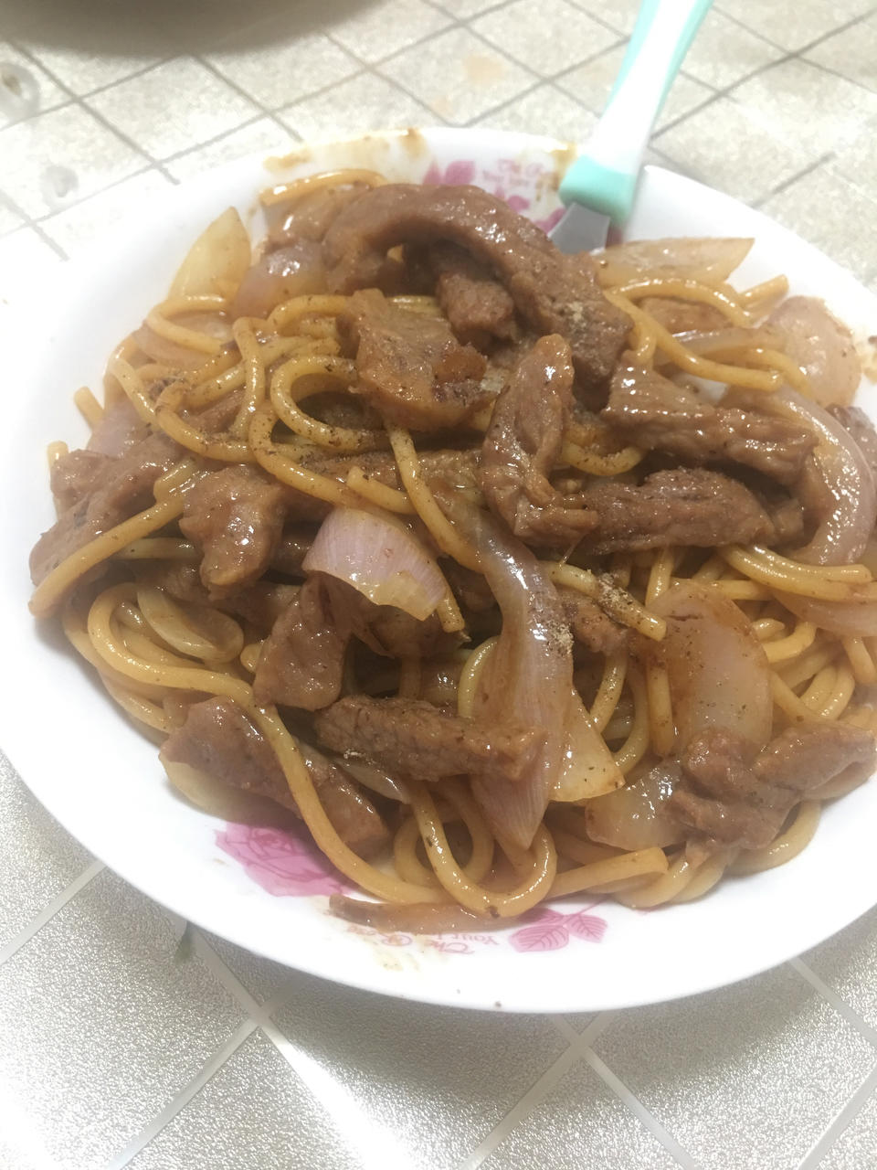 黑椒牛柳意面