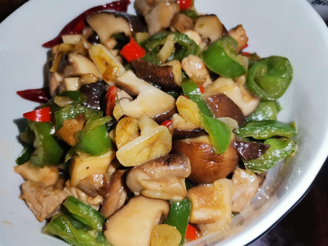 耗油香菇炒肉