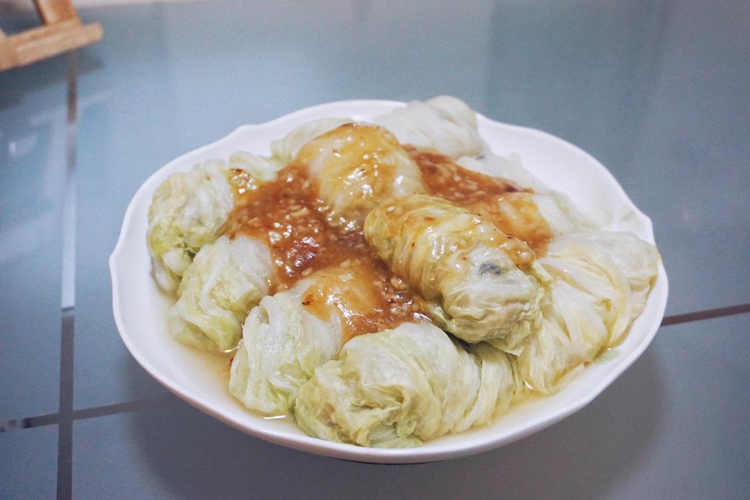 翡翠白菜卷—太太乐鲜鸡汁