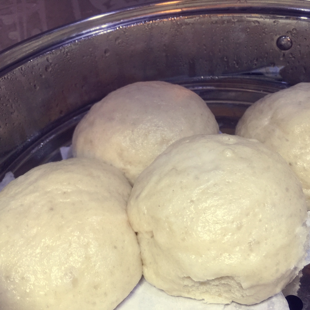 面包机版超松软牛奶馒头