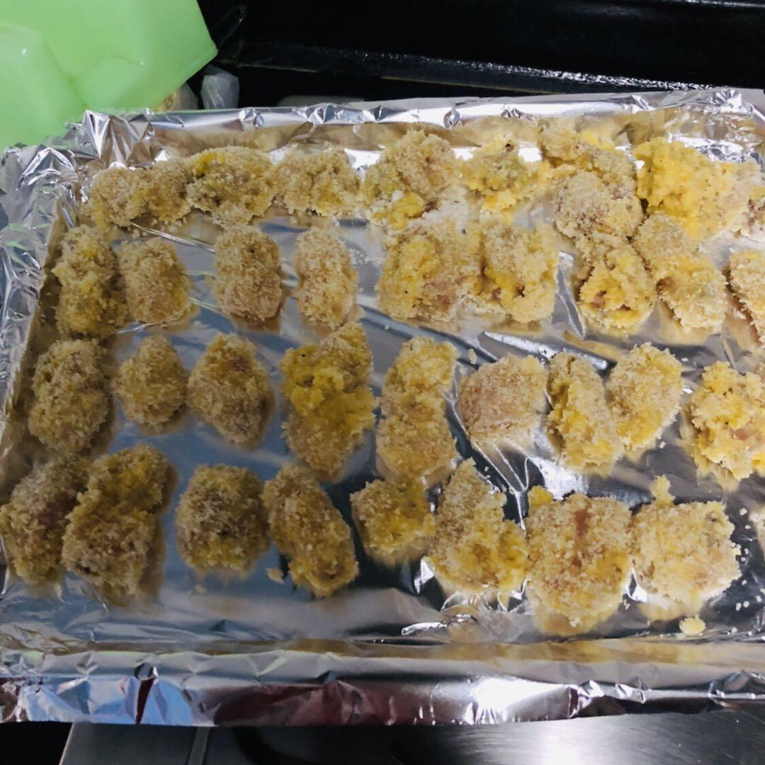 无油鸡米花 (KFC-style Chicken Popcorn)