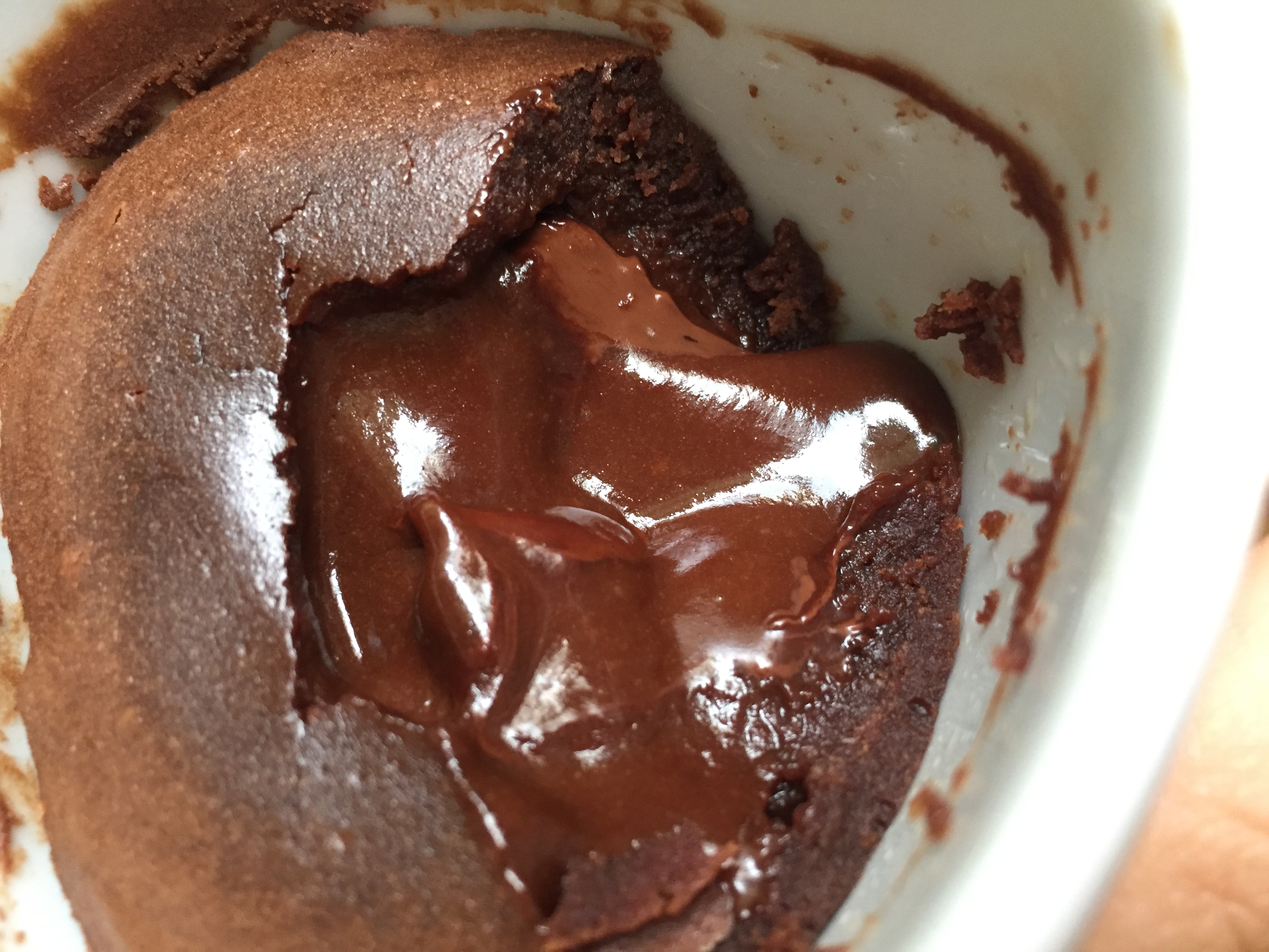 零基础巧克力熔岩蛋糕（1只量）