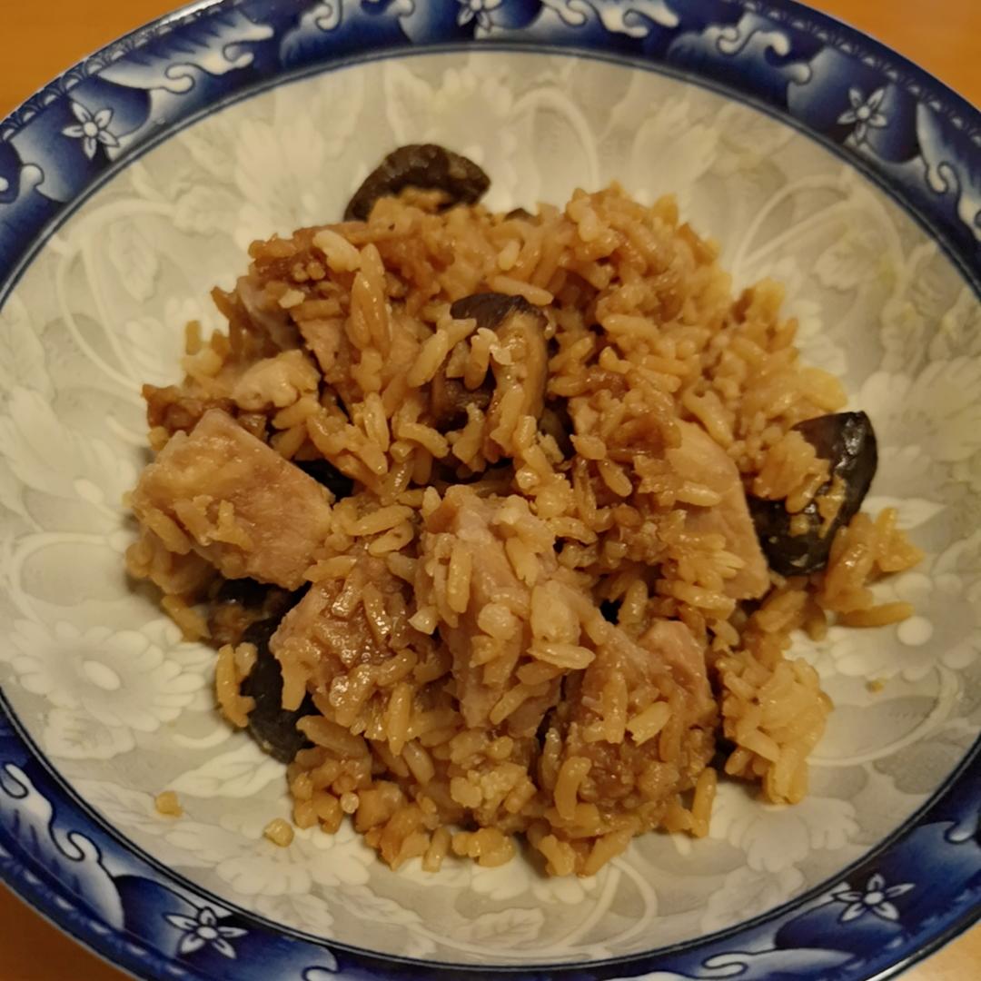 香菇芋头炊饭