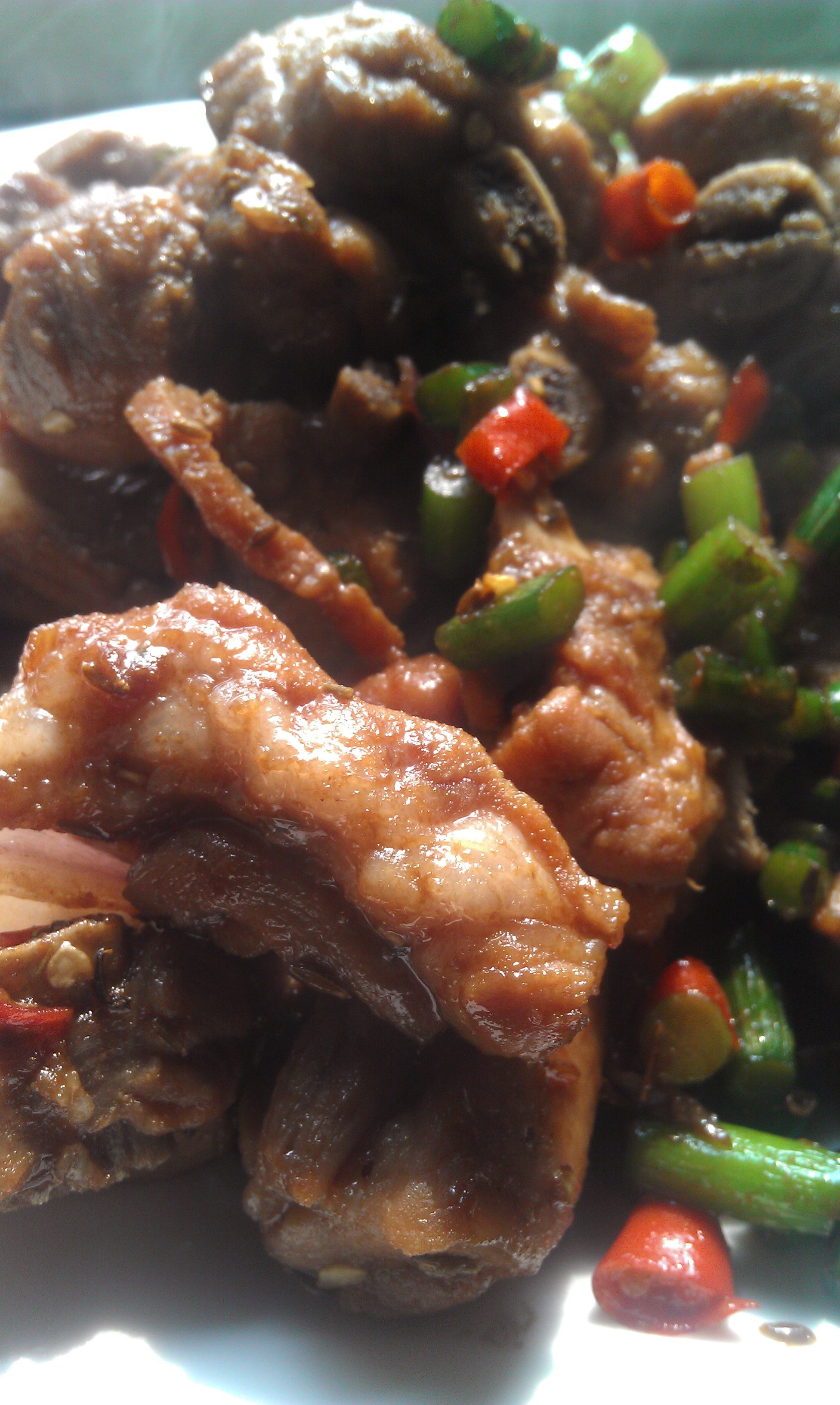 孜然风味干锅排骨