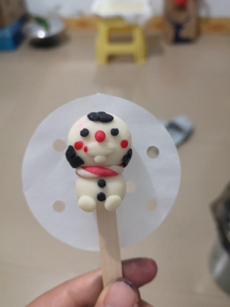 冰雪奇缘之雪宝雪糕造型馒头——北鼎蒸炖锅食谱