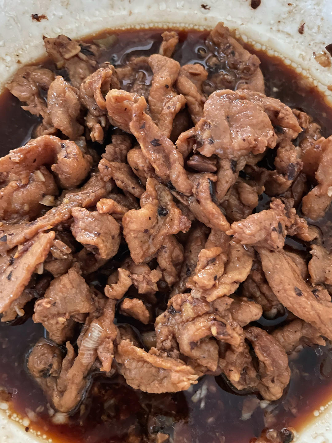 豉汁蒸肉片