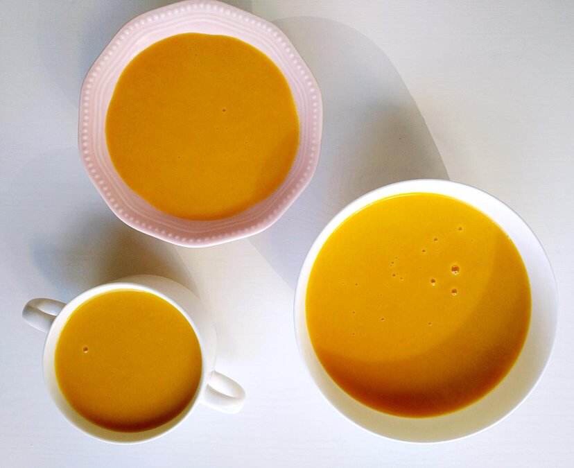 奶香南瓜浓汤（辅食）的做法