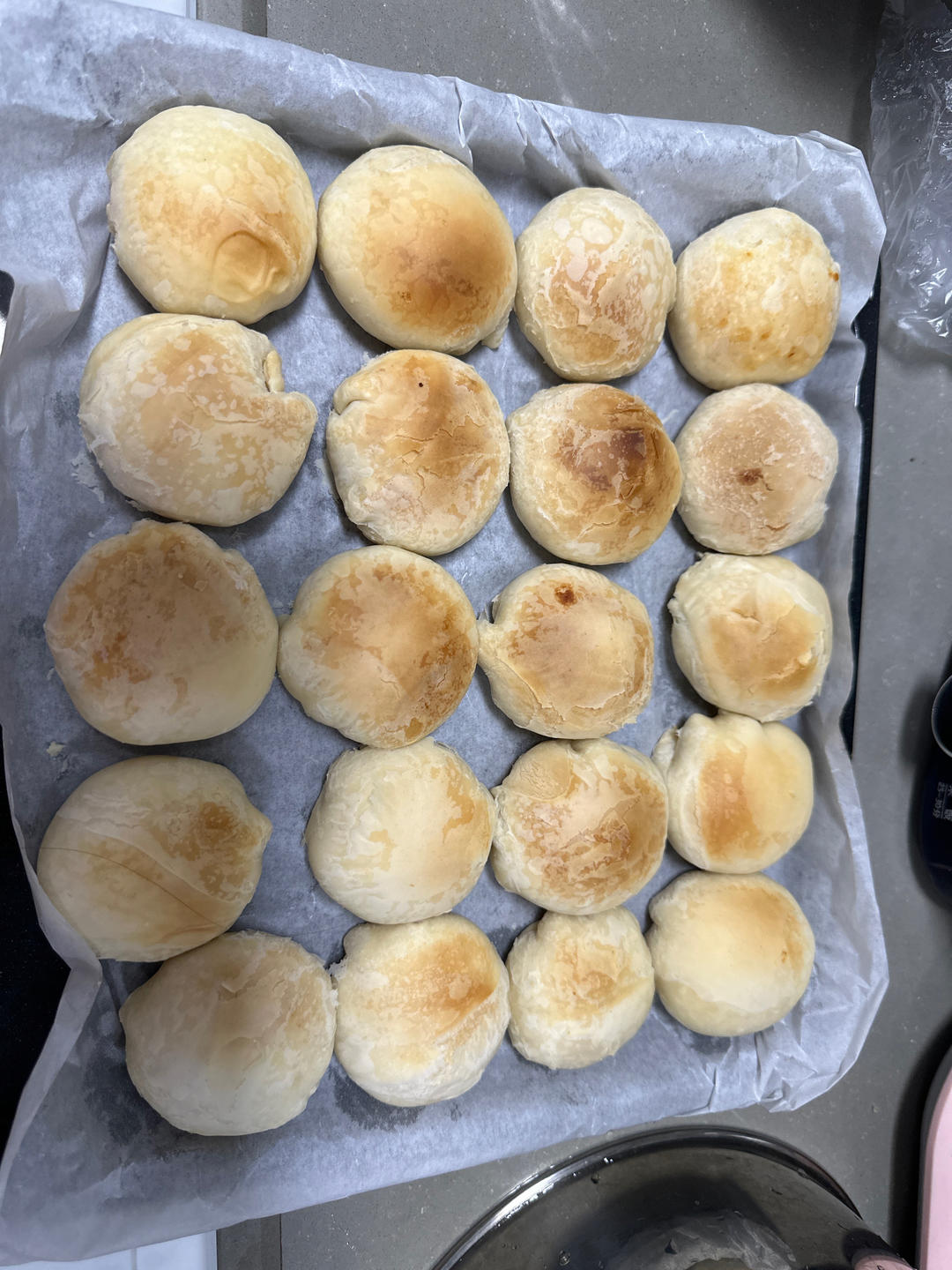 绿豆饼（玉米油版）不用烤箱也可以做绿豆饼哦