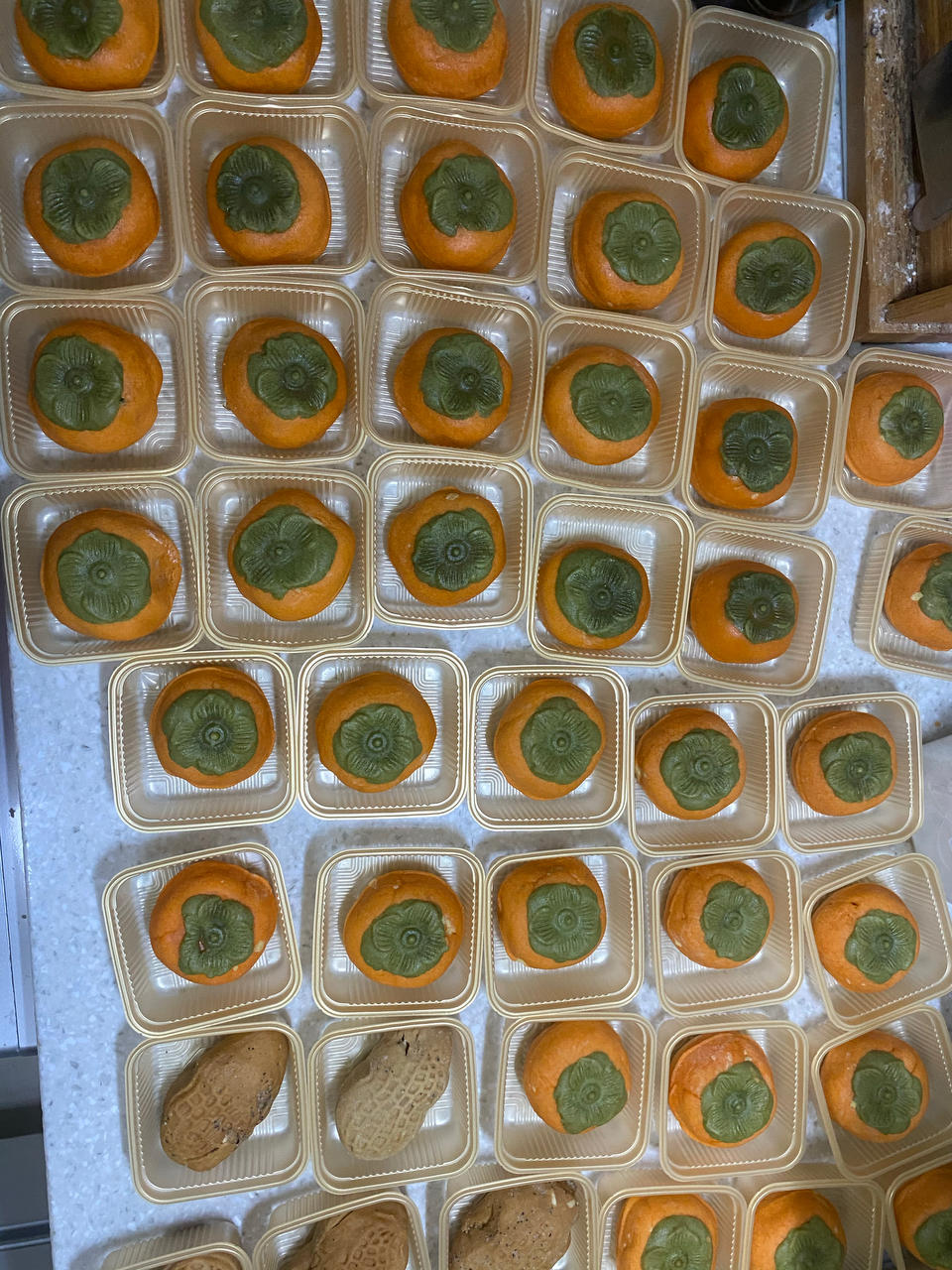 好事（柿）发（花）生🥜—广式伯爵红茶花生月饼