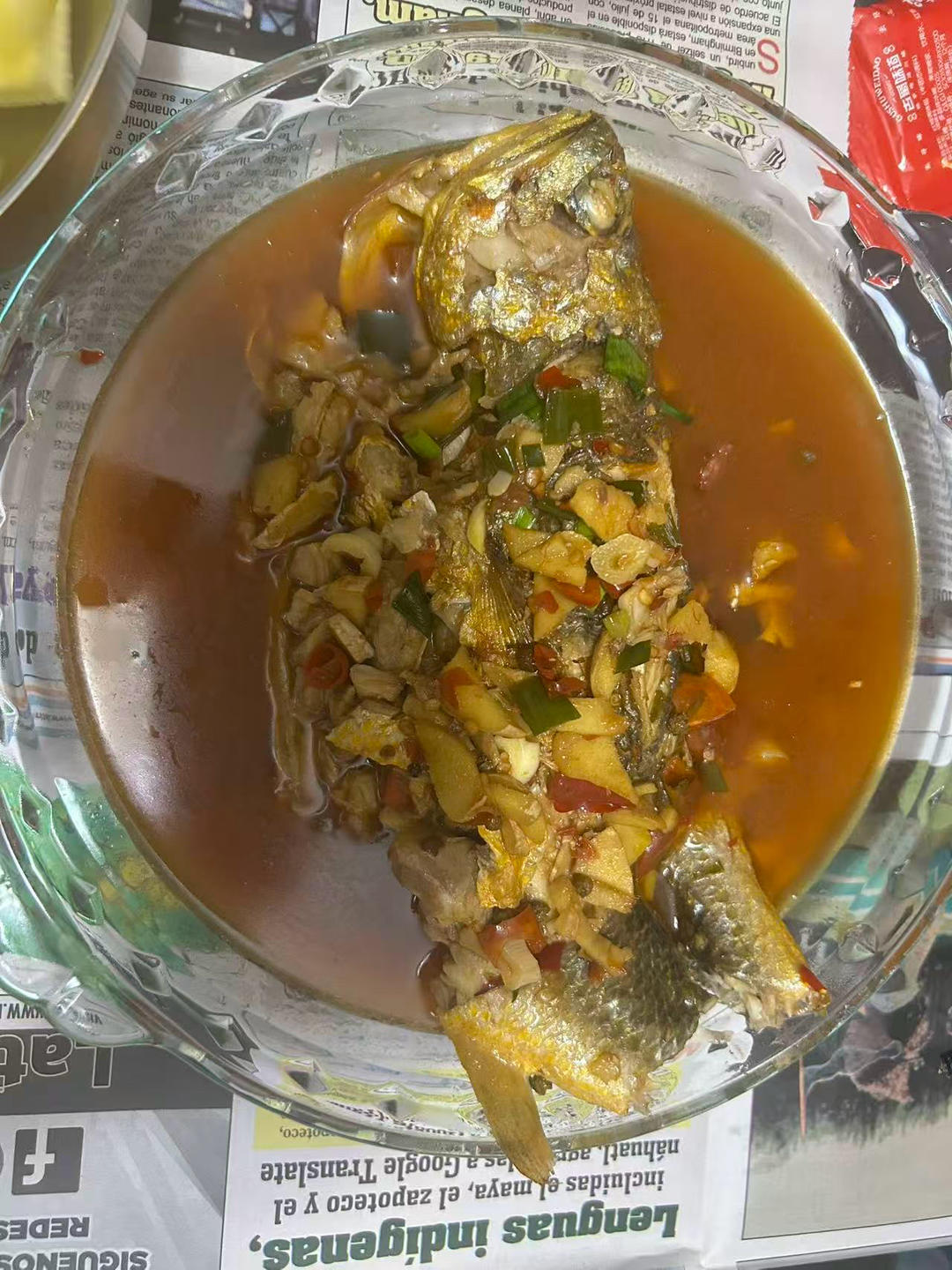 川味红烧黄花鱼