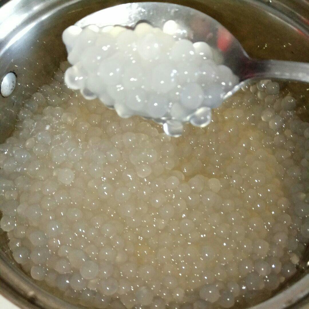 学会西米露煮出晶莹剔透