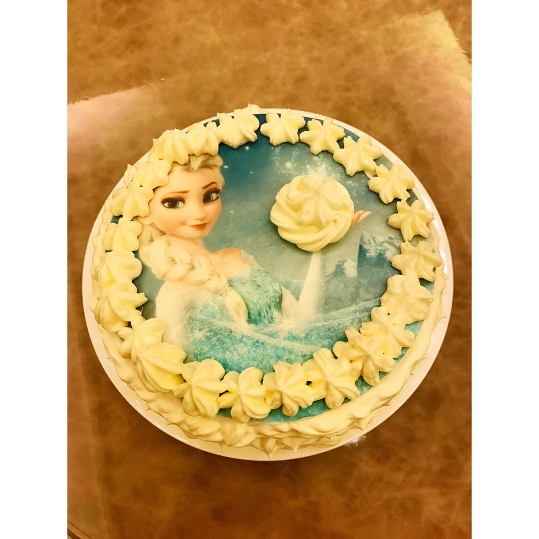 冰雪女王蛋糕