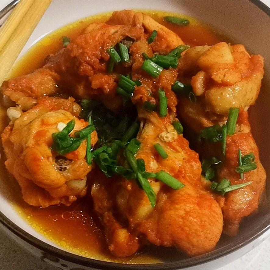 电饭锅奥尔良鸡腿