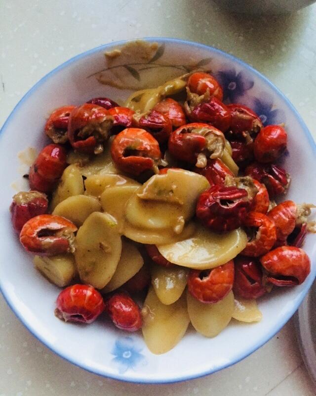 啤酒年糕虾尾