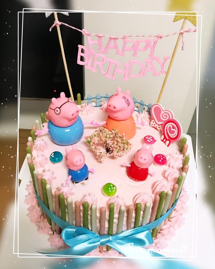 小猪佩琦生日蛋糕