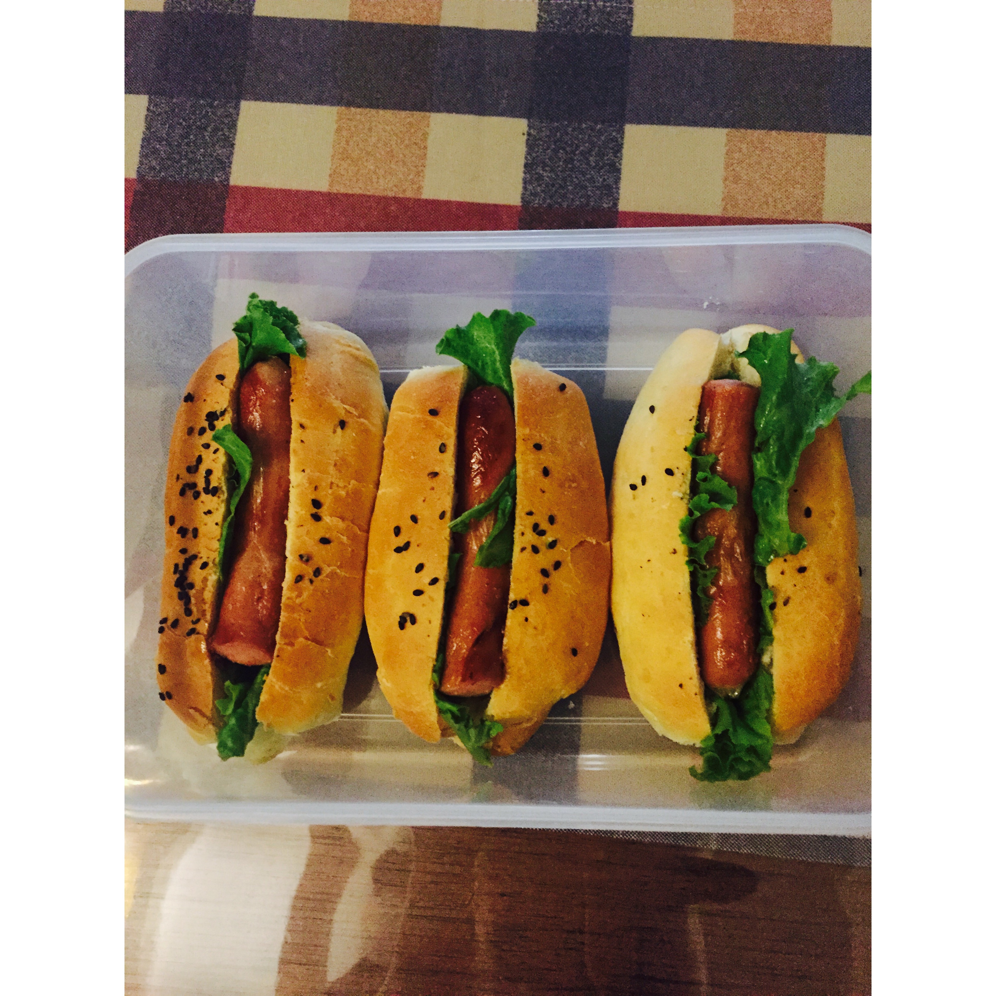 热狗面包胚（短棍面包）
