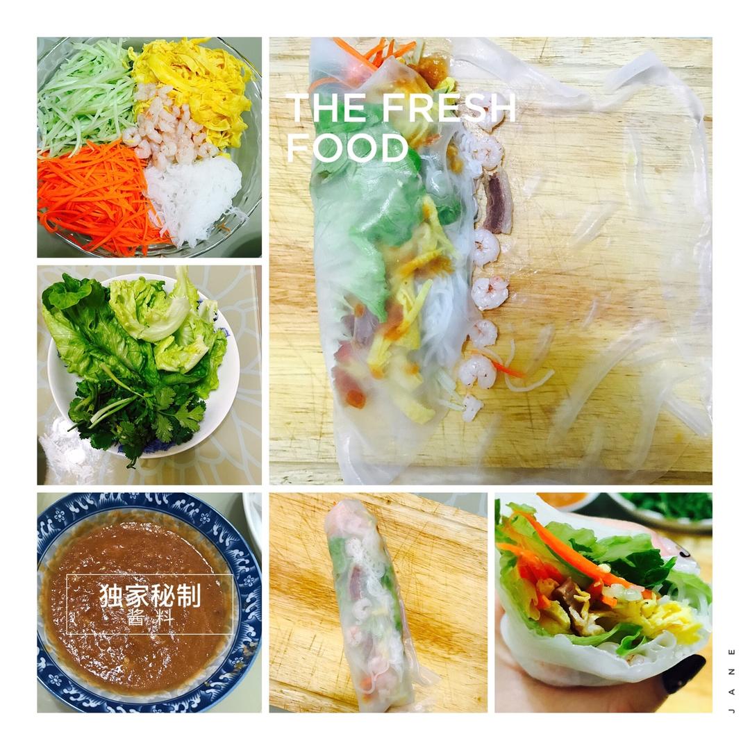 正宗越南春卷包法（附独家秘制酱汁做法）