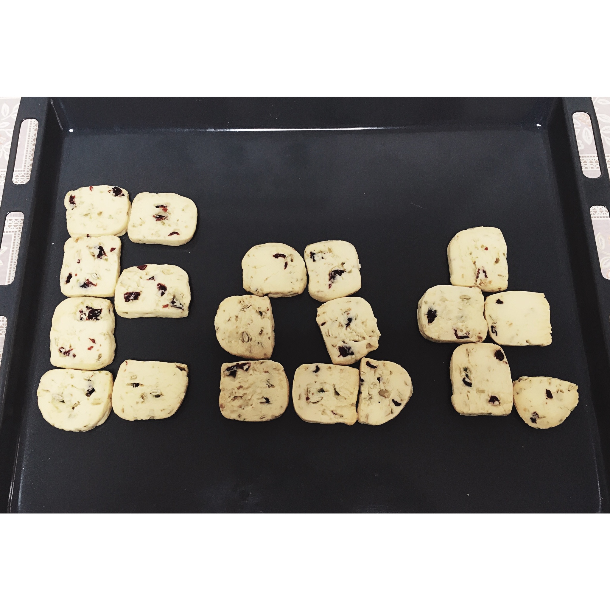 白巧克力南瓜子饼干