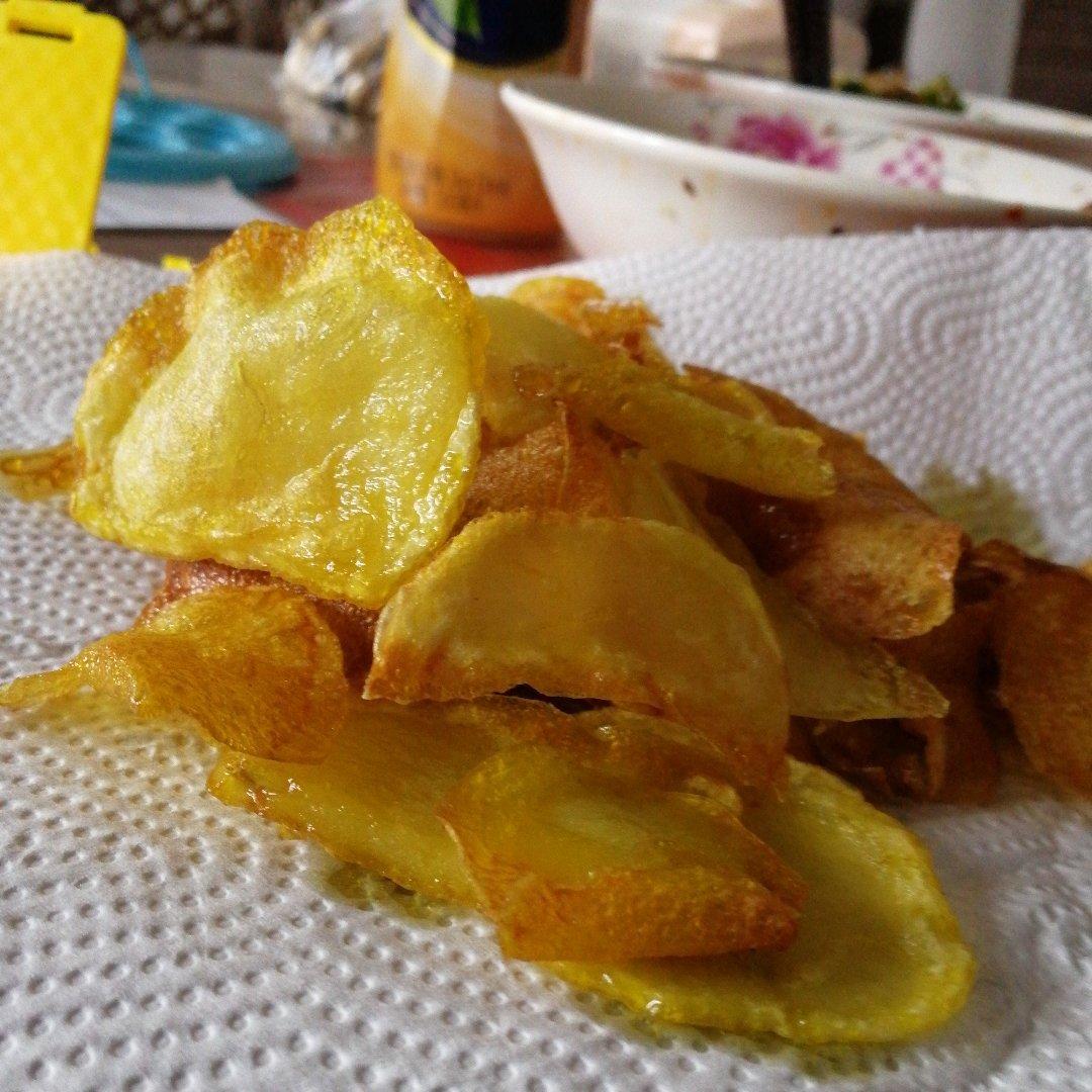 炸薯片