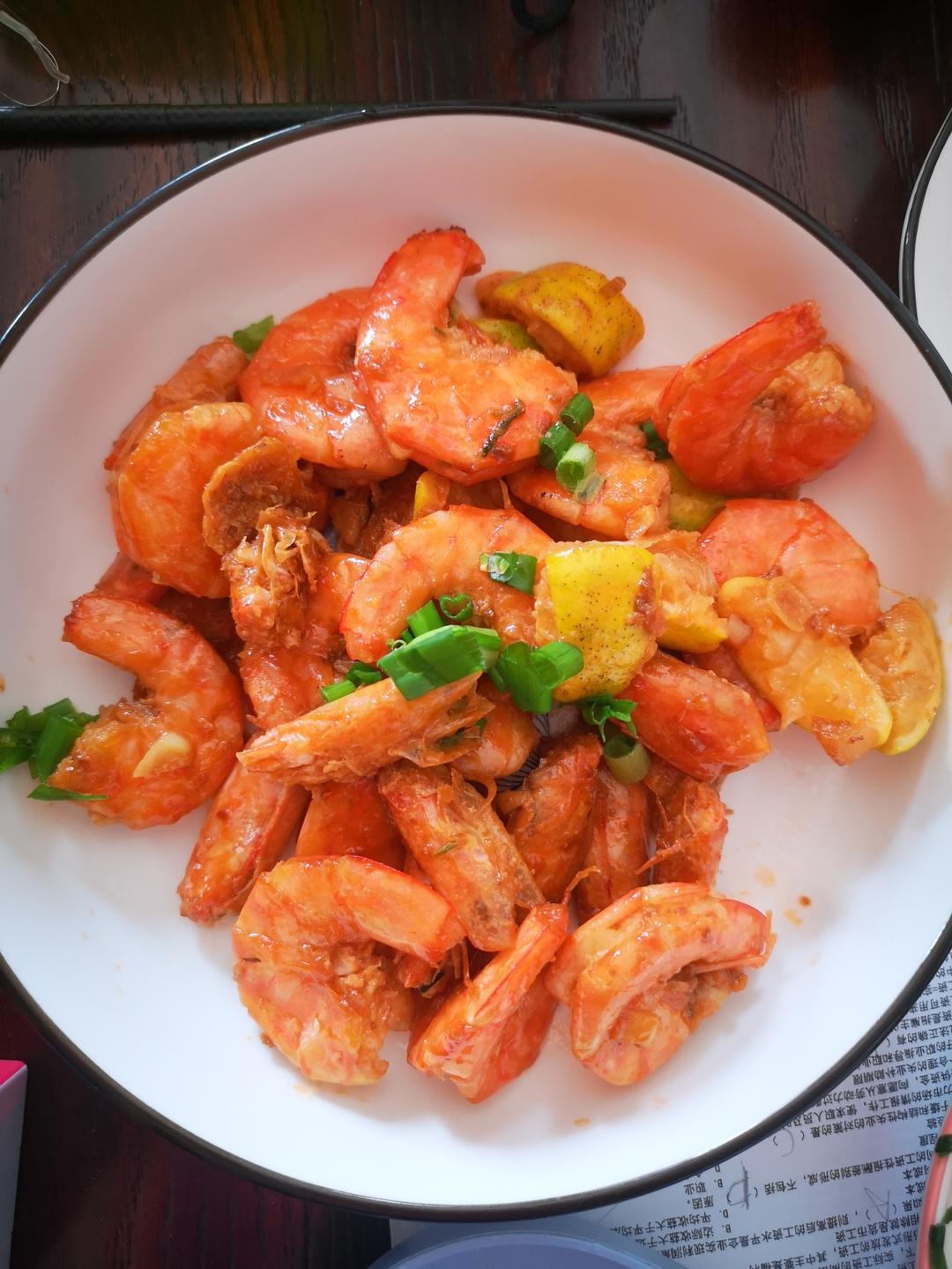 柠檬干锅虾￨超级入味