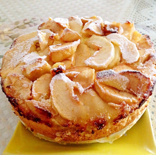 鲁冰花09做的appletart苹果塔