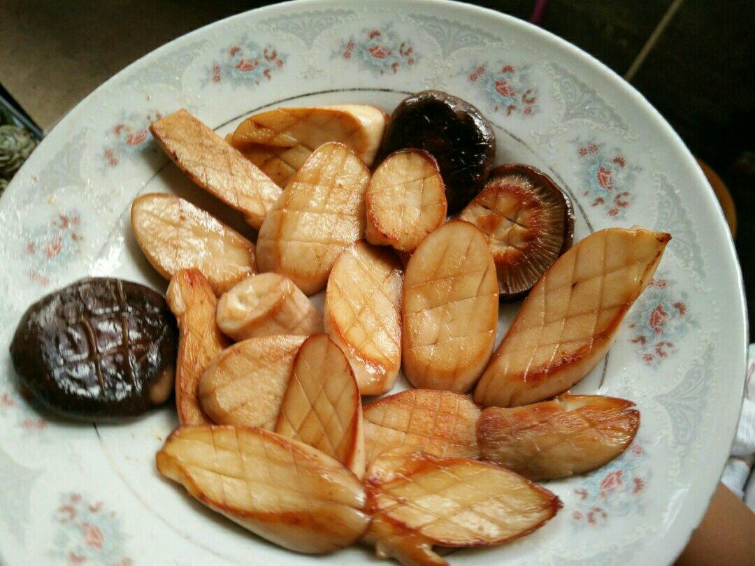 瘦身专享:香煎杏鲍菇